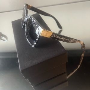 Dolce & Gabbana Graffiti Print Sunglasses